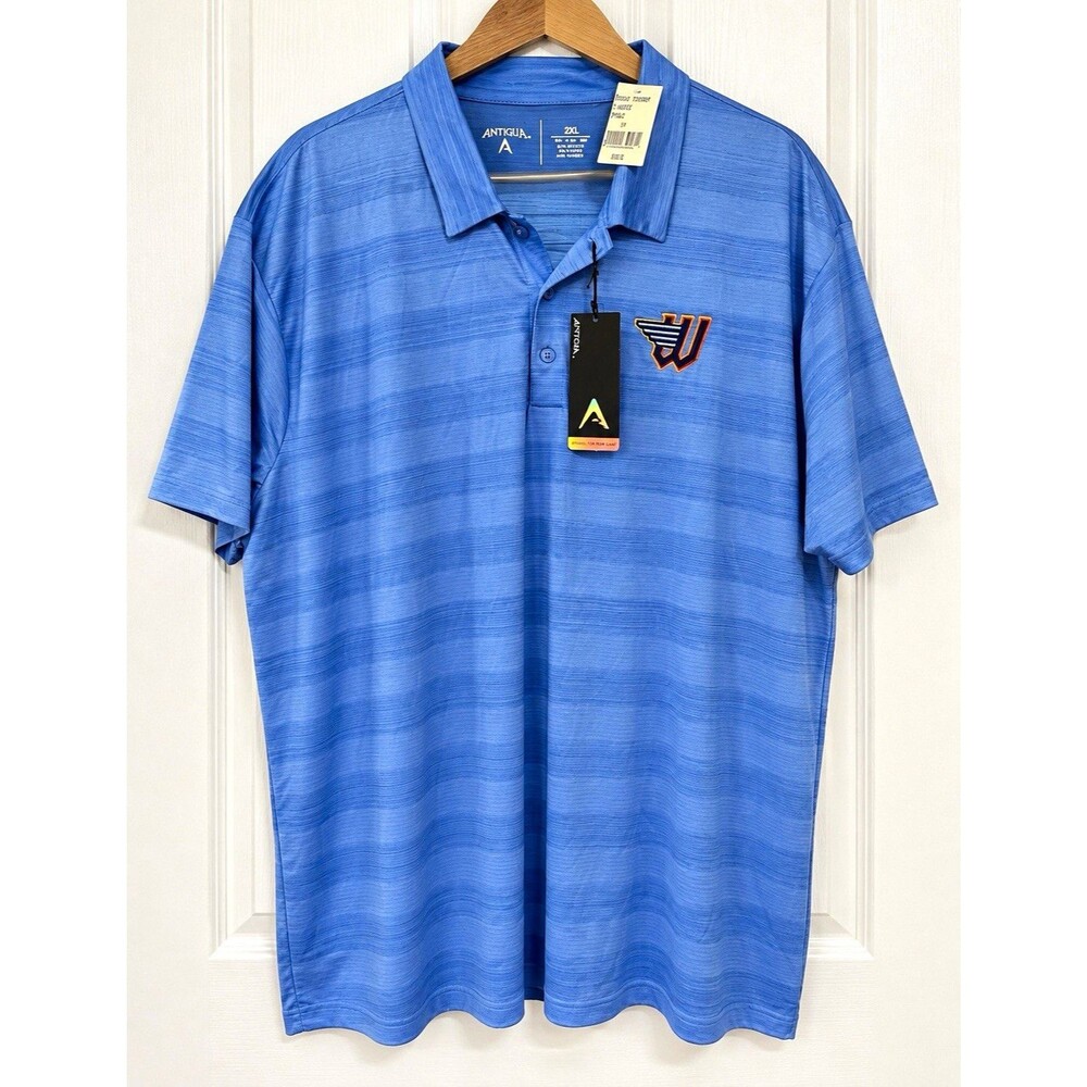 Antigua Wind Surge Compass Polo Men’s 2XL Blue MiLB Baseball NWT Performance